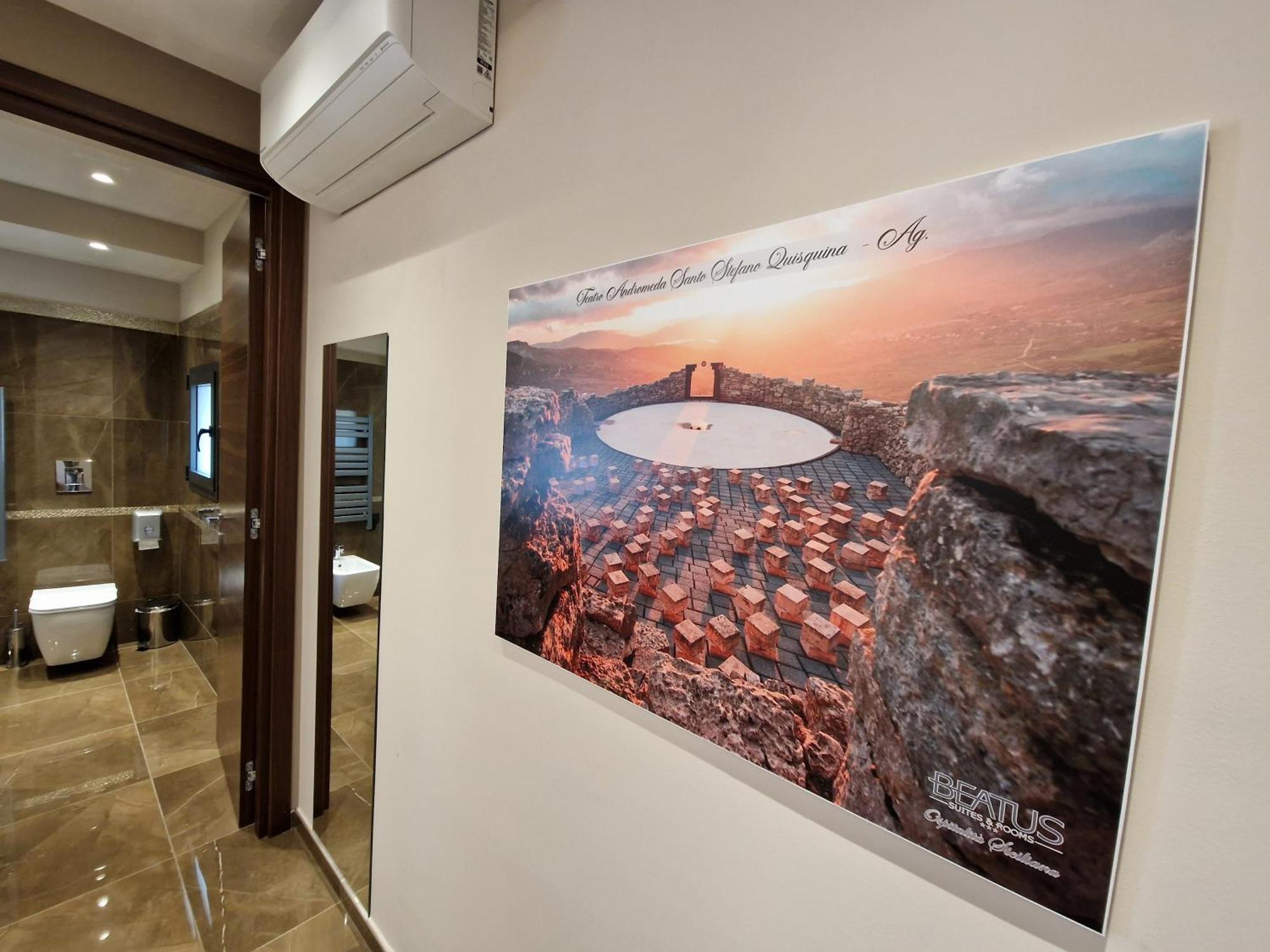 Beatus Suites And Rooms B&B Canicatti Bagian luar foto